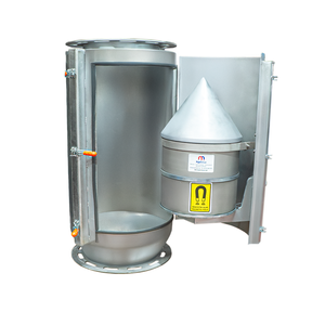 Séparateur magnétique à balle Magneteksan N35 à haut Gauss avec indice de flux de 50 kGmm pour poudres pharmaceutiques et matières premières - Product Image 1