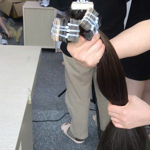 Extensiones de Cabello Vietnamita Virgen 100% Natural, Cabello Liso con Cinta Adhesiva, Trama Doble, Todos los Colores, Teñible - Product Image 3