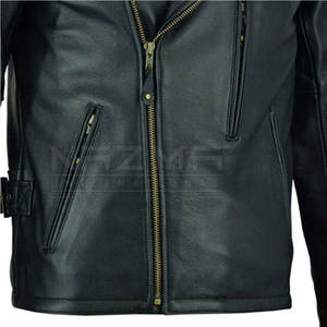 Recién llegado, chaqueta de invierno para hombre, tela de lona de cuero genuino de la mejor calidad, transpirable, ecológico, logotipo personalizado, Color para - Product Image 6