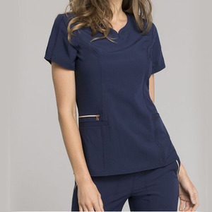 Ensemble de blouses médicales pour femmes, haute qualité, logo personnalisé OEM, blouses médicales pour hôpital, infirmières, médecins, uniformes de salon de beauté - Product Image 2