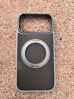 Étui de téléphone magnétique avec support 360° et grande ouverture pour appareil photo pour iPhone 18promax