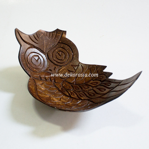Handcrafted Natural Coconut Shell Soap Dish Eco-friendly Wholesale for Bathroom Accessories - Product Image 4