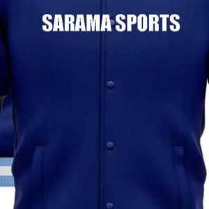 Veste universitaire en coton sur mesure, coupe ajustée, manches en cuir, broderie, veste bomber pour homme - Product Image 3