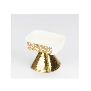 ชามเสิร์ฟช็อคโกแลตสแตนเลสสีทองขนาดที่กำหนดเองและรูปร่าง - Product Image 2
