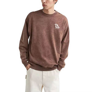 Sweat-shirt pour homme, style streetwear, lavage à l'acide, toucher doux, haut de gamme, sweat-shirt pour homme, lavage à l'acide - Product Image 1