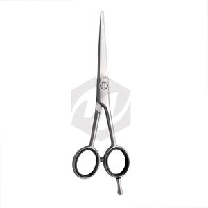 กรรไกรตัดผมคุณภาพสูง ผลิตจากสแตนเลสสตีลแบบด้าน พร้อมที่พักนิ้วปรับได้ - Product Image 5