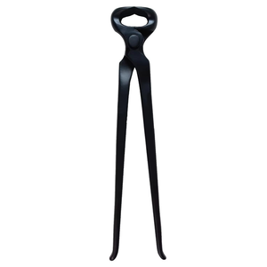 Professional Hoof Nipper 12 Inch Vanadium Steel Farrier Tool Black Finish Forged Track Veterinary Horseshoeing Hoof <b>Care</b> - Product Image 1