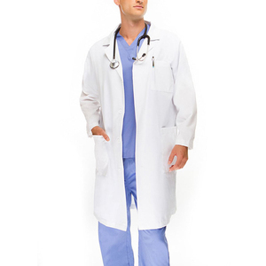 Blouses de laboratoire respirantes de haute qualité, confortables et douces, avec logo pour les hôpitaux, uniformes de laboratoire, blouses de pharmacie - Product Image 5