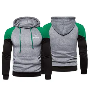 Sudaderas con capucha y sudaderas de talla grande con gráfico personalizado unisex Ropa en blanco de gran tamaño para hombres y mujeres OEM con técnicas bordadas - Product Image 1