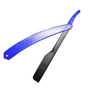 Custom Colors Stainless Steel Straight Razor for <b>Men</b> for Shaving Face Body <b>Bikini</b> Underarm Areas - Product Image 2