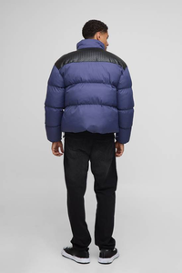 Chaqueta Acolchada de Moda para Hombre 2024, Chaqueta de Invierno Informal con Capucha, de Lona, con Logotipo Personalizado, Tallas Grandes - Product Image 2