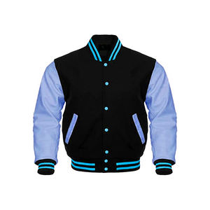 แจ็กเก็ตเบสบอลของผู้ชายแบบสั่งทำพร้อมตัวหนังสือดีไซน์ไม่เหมือนใครเย็บโลโก้ตามสั่งรูปแบบใหม่ตกแต่งลวดลาย - Product Image 4