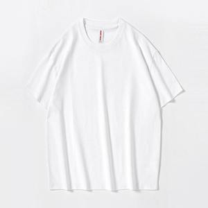 Camiseta personalizada con estampado de muestra gratis, camiseta de lujo con logotipo gráfico reflectante láser ligero, camisetas de hombre de talla grande lisas de algodón 100% - Product Image 2