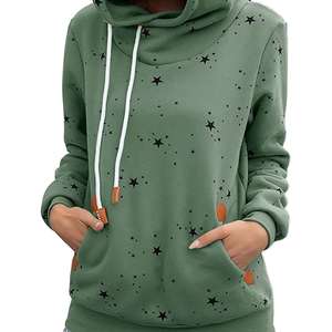 Sudaderas con Capucha de Punto para Mujer, Transpirables, Formales, de Verano, con Capucha Delantera, Color y Estilo Personalizados, al por Mayor - Product Image 4