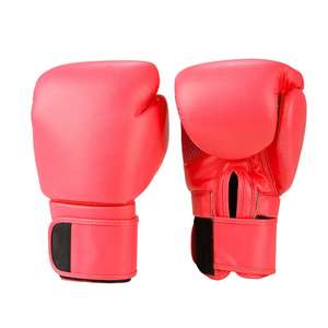 Gants de MMA en cuir PU de haute qualité à prix d'usine, professionnels pour l'entraînement au combat et au kick-boxing, ajustables avec fermeture anti-humidité - Product Image 1