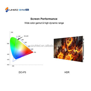 Uhled trong nhà p0.78 p0.93 p1.25 600x337.5mm lớn COB LED màn hình hiển thị tủ cho studio rạp chiếu phim gia đình 4K LED màn hình video tường - Product Image 3