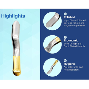 Juego de instrumentos de retractor dental manual de acero de Minnesota-Equipo dental de alta calidad con 1 año de garantía para procedimientos dentales - Product Image 4