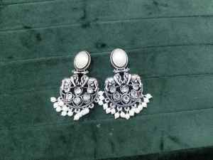 Hot Selling Silver <b>Vintage</b> Shadow <b>Earrings</b> for Women Western <b>Earrings</b> Elegant <b>Vintage</b> Style <b>Earring</b> Display - Product Image 2