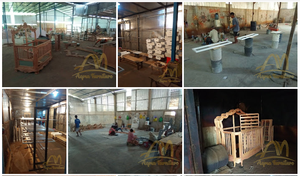 킹 베드 클래식 <span class=keywords><strong>2</strong></span> 서랍 흰색 골동품 유약 페인트 색상 호텔 프로젝트-단단한 나무 마호가니 가구 - Product Image 4