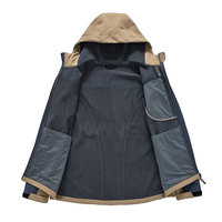 Vestes Softshell Homme Personnalisées à Marque Privée, Coupe Slim, en Toile Légère et Respirante, Motif Lettres, Idéales pour l'Hiver