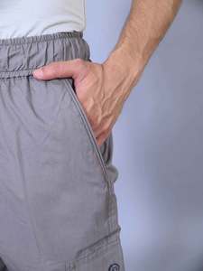 กางเกงกีฬาขาสั้นสำหรับผู้ชายกางเกงออกกำลังกายแบบปรับแต่งได้ - Product Image 2