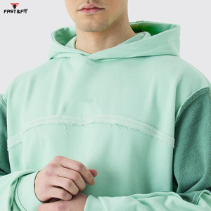 Ventes en gros de sweats à capuche d'entraînement pour hommes d'hiver, impression numérique multicolore, teinture unie, vêtements de rue, meilleure qualité à vendre - Product Image 5