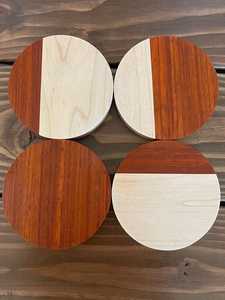 Unique Design Eco-Friendly Wooden Coaster (Inlay)-Best Seller Customizable Size & Color Modern Design Competitive Price - Product Image 4