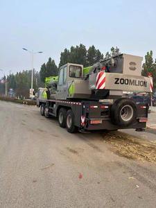 รถเครนบูมไฮดรอลิกขนาด55ตันรถเครนมือสอง Zoomlion 550V 700V 100V5เครื่องยนต์จีนปั๊มเกียร์แกนมอเตอร์ - Product Image 4