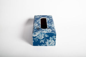 Tradebyd Luxury <b>Square</b> <b>Wooden</b> Enamel Printed Tissue <b>Box</b> and Holder for Hotel Table Counter - Product Image 5