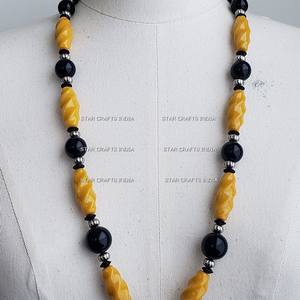 Top Ranking Rainbow Pendant Rhinestone Chunky Bubblegum Beads Collar de bebé Joyería para niños de SCI - Product Image 4