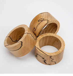 Platos y platos servilletero de madera anillos de tejido hechos a mano de calidad duradera para decoración de mesa de Hotel servilletero - Product Image 2