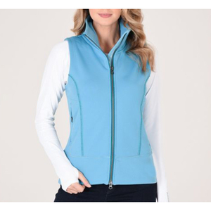 Elegante Chaleco de montar para mujer hecho con tejido elástico de secado rápido silueta delgada construcción transpirable y comodidad de rendimiento - Product Image 1