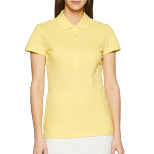 Polo para Mujer, Tela Suave de Mezcla de Algodón, Corte Moderno, Polo para Mujer, Tela de Punto Piqué Premium - Product Image 1