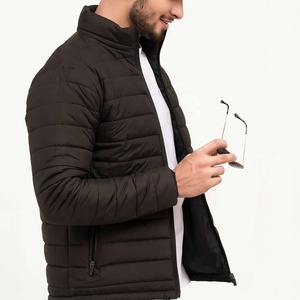 Chaqueta de Invierno Acolchada Transpirable de Alta Gama para Hombre, Talla Grande, Informal, para Exteriores, con Cuello Alto, Logotipo Frontal, Envío DDP - Product Image 2