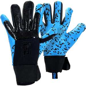 Venta caliente guantes de portero ajuste personalizado Venta al por mayor Agarre de látex de fútbol Agarre cómodo de cuero y látex para deportes al aire libre - Product Image 6