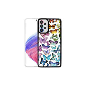 Coque de protection fine à motif papillon Netzy, étui en silicone TPU M-Fit pour Samsung Galaxy A33 5G avec impression UV - Product Image 1