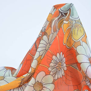 Velo Dirac Somalí, Abaya, Toub Sudanés, Impresión Digital Personalizada, Poliéster Ratti, Velo de Poliéster Ratti Estampado Floral para Novias - Product Image 6