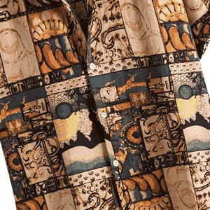 3D Printed <b>Hawaiian</b> <b>Shirts</b> <b>for</b> <b>Men</b> Casual Trend Fashion Clothing Poplin Polyester/Cotton Summer - Product Image 6