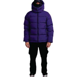 Doudoune d'hiver sur mesure pour l'équitation High Street Style Bubble Hoodie avec col montant Veste d'hiver froide - Product Image 2