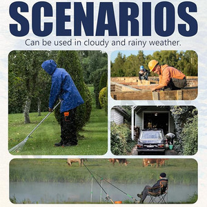 Combinaison de pluie imperméable, veste de pluie, combinaisons de pluie pour hommes et femmes, équipement de pluie résistant et imperméable - Product Image 6