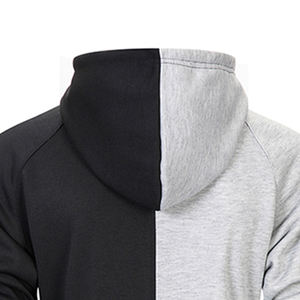 Sudadera con capucha de mezcla de algodón de alta calidad para hombre con cremallera Sudadera con cremallera completa en varios colores para ropa activa de invierno - Product Image 6