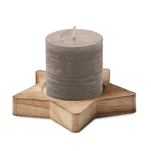 Candela Profumata a Forma di Stella con Base a Loto Personalizzata per Merchandising - Product Image 2
