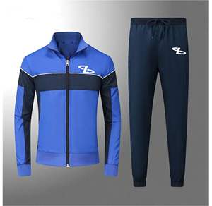 ชุดกันลมไนล่อนกันน้ำน้ำหนักเบาสำหรับผู้ชายชุดกันลมสีตัดกันกลางแจ้งโลโก้ - Product Image 2