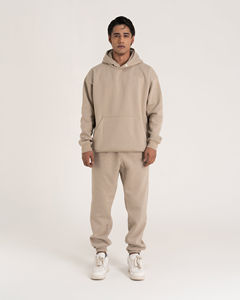 Nuevo Conjunto de Chaqueta con Capucha y Pantalones Deportivos con Logotipo y Diseño Personalizados para Hombre, Traje Deportivo Informal de Ajuste Relajado y Cómodo para Usar en Invierno - Product Image 6