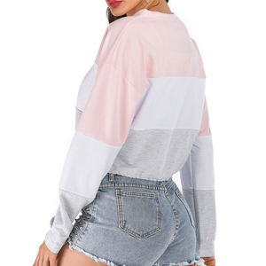 Sweat-shirt ras du cou pour femmes, pull-over, haut, Design OEM, à un prix raisonnable, nouvelle collection - Product Image 6