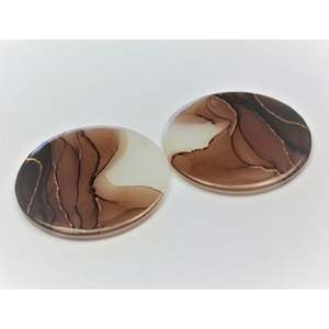 Posavasos de resina de estilo europeo ecológicos únicos, diseño Chapado en Color Premium personalizable para restaurantes planos, hoteles, cenas - Product Image 4