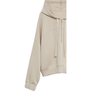 Robe sweat-shirt en molleton 100% coton pour femme, personnalisée, écologique, respirante, coupe-vent, design 3D gaufré, broderie - Product Image 6