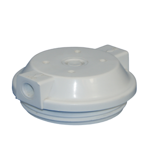 Boîtier de filtre à eau manuel blanc et bleu de 10 pouces de type standard avec cartouche filtrante en plastique pour eau potable - Product Image 2