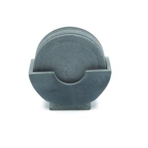 ชุดจานรองแก้วหินอ่อนสีเทาจากโรงงานอินเดีย ดีไซน์ทันสมัย สำหรับใช้ในบ้านและสำนักงาน ราคาจากผู้ผลิต - Product Image 5