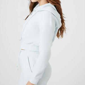 Sudadera Personalizada con Logotipo de 600 Gramos para Mujer, 100% Algodón, Gruesa para Invierno, Sudadera con Capucha y Cremallera Completa para Hombre, Transpirable, Talla Grande - Product Image 3